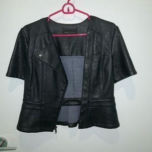 BCBG Leather Jacket